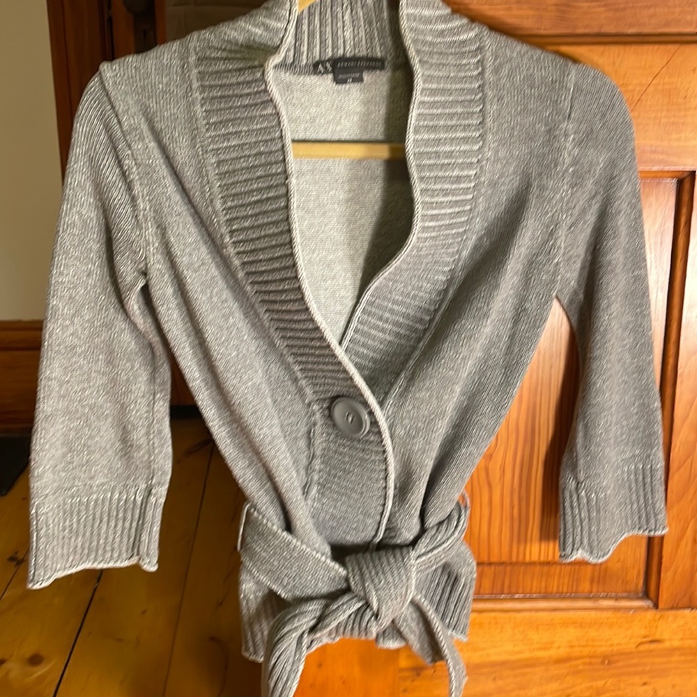 Armani exchange wrap cardigan XS xsmall